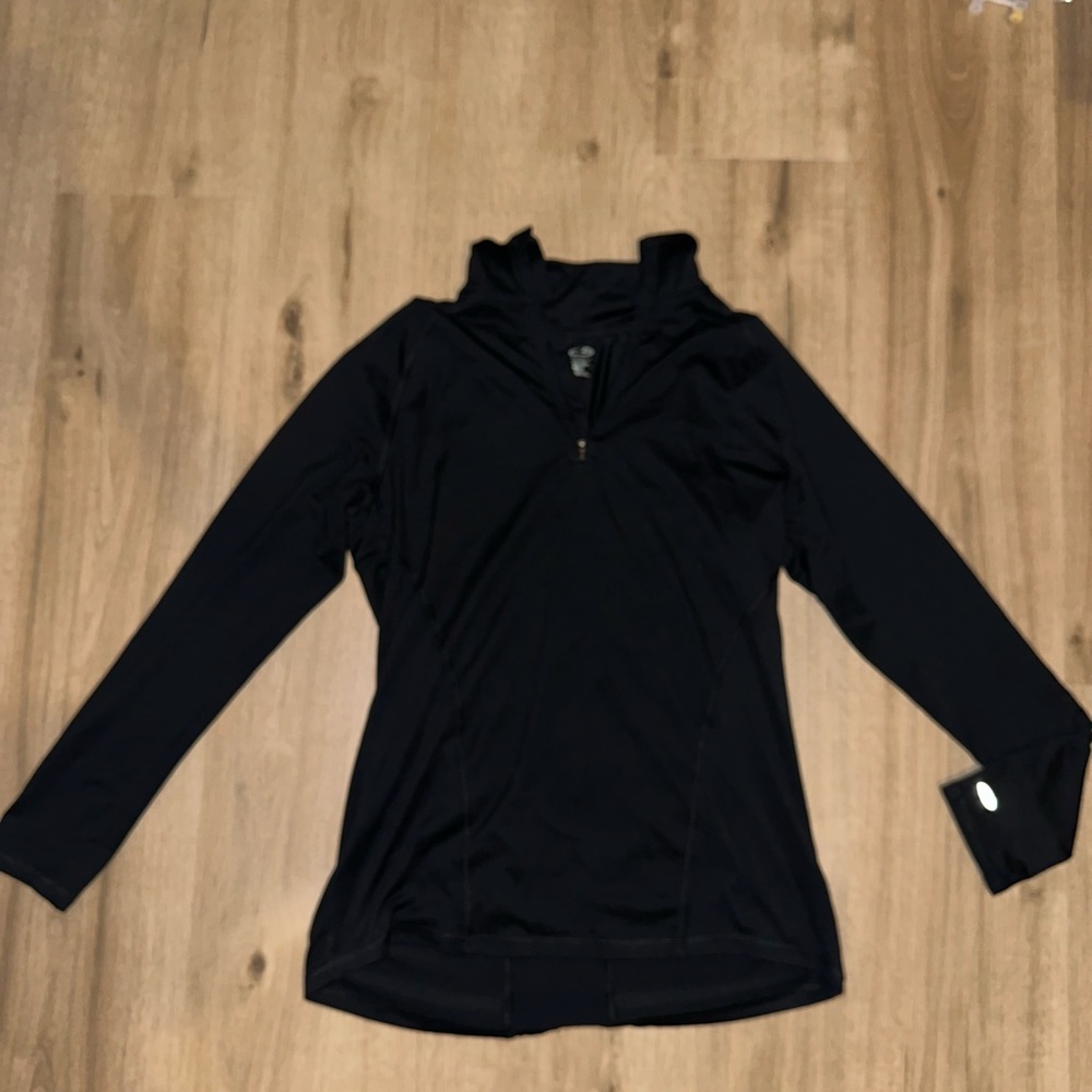 Champion Women's Black Quarter-Zip Sweatshirt